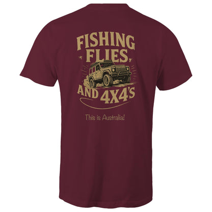 Flies, Fishing and 4x4s - Unisex Signature Tee
