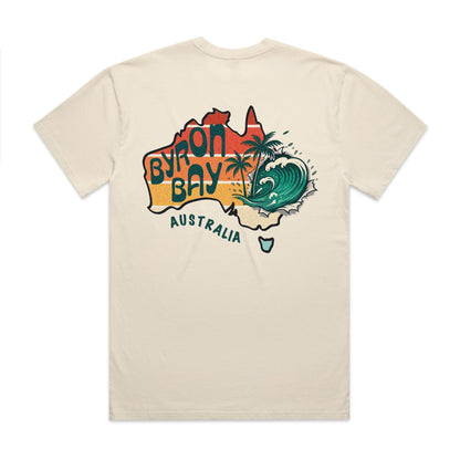 Byron Bay - Unisex Premium Faded Tee