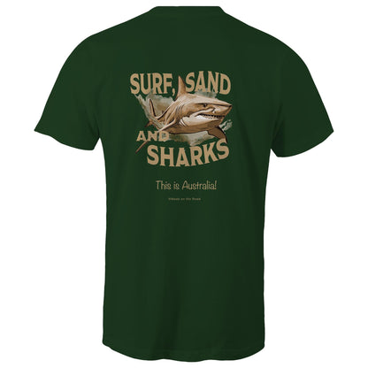 Surf, Sand & Sharks - Signature Tee