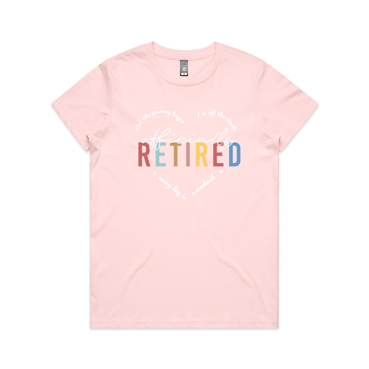 Officially Retired - Ladies Classic Tee