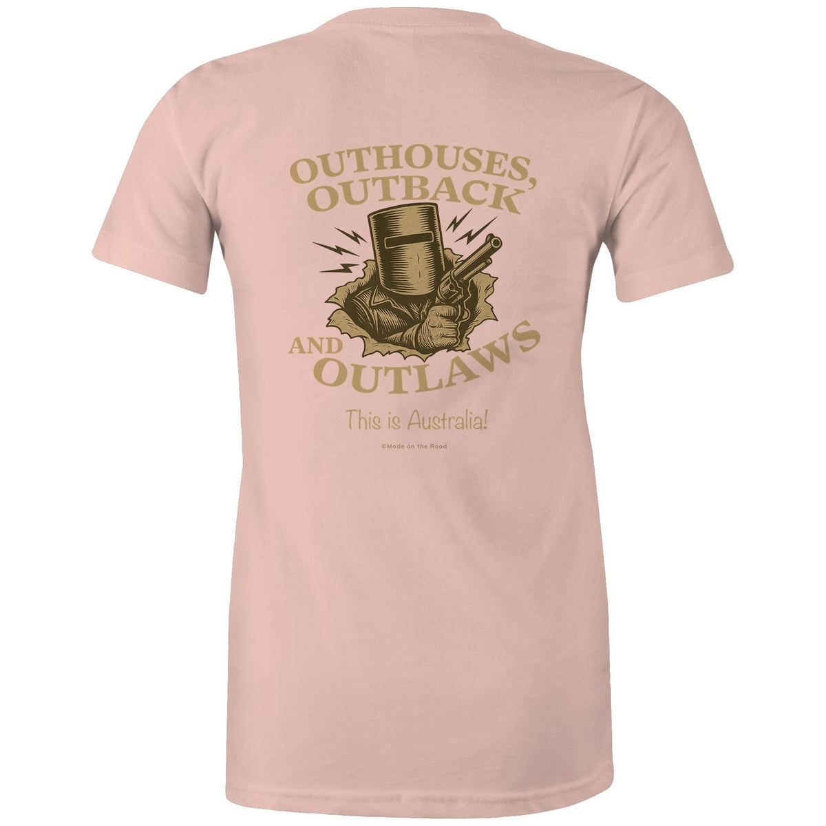 Outhouses, Outback & Outlaws - Ladies Signature Tee