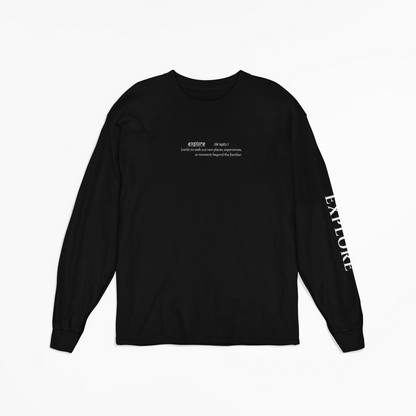 Explore - Unisex Long Sleeved Tee