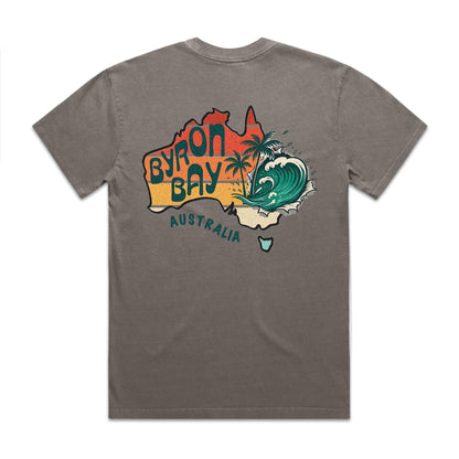 Byron Bay - Unisex Premium Faded Tee
