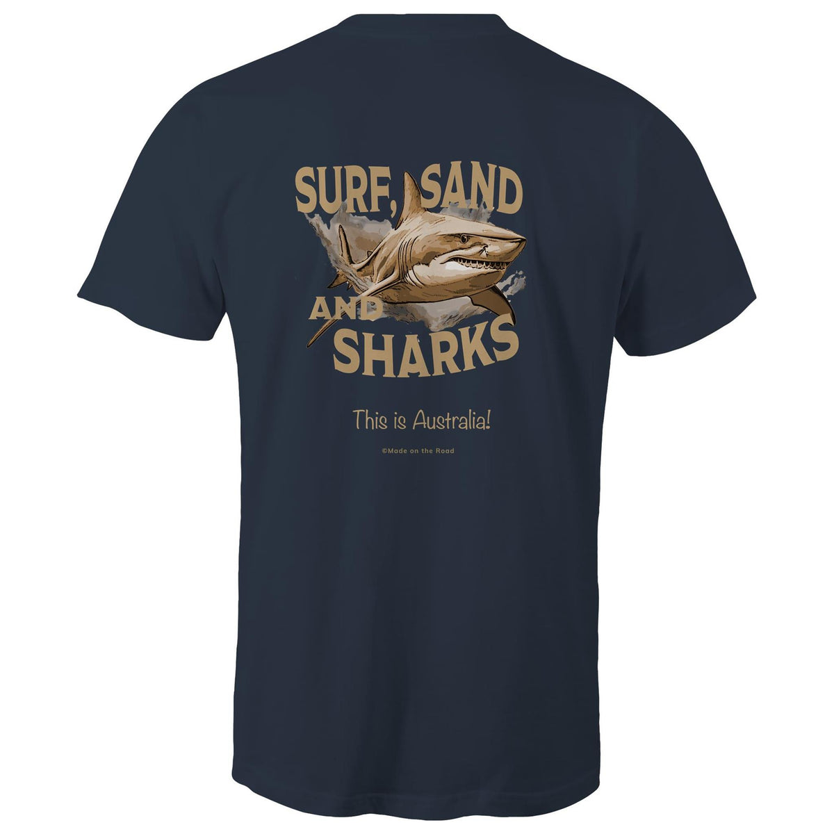 Surf, Sand & Sharks - Signature Tee