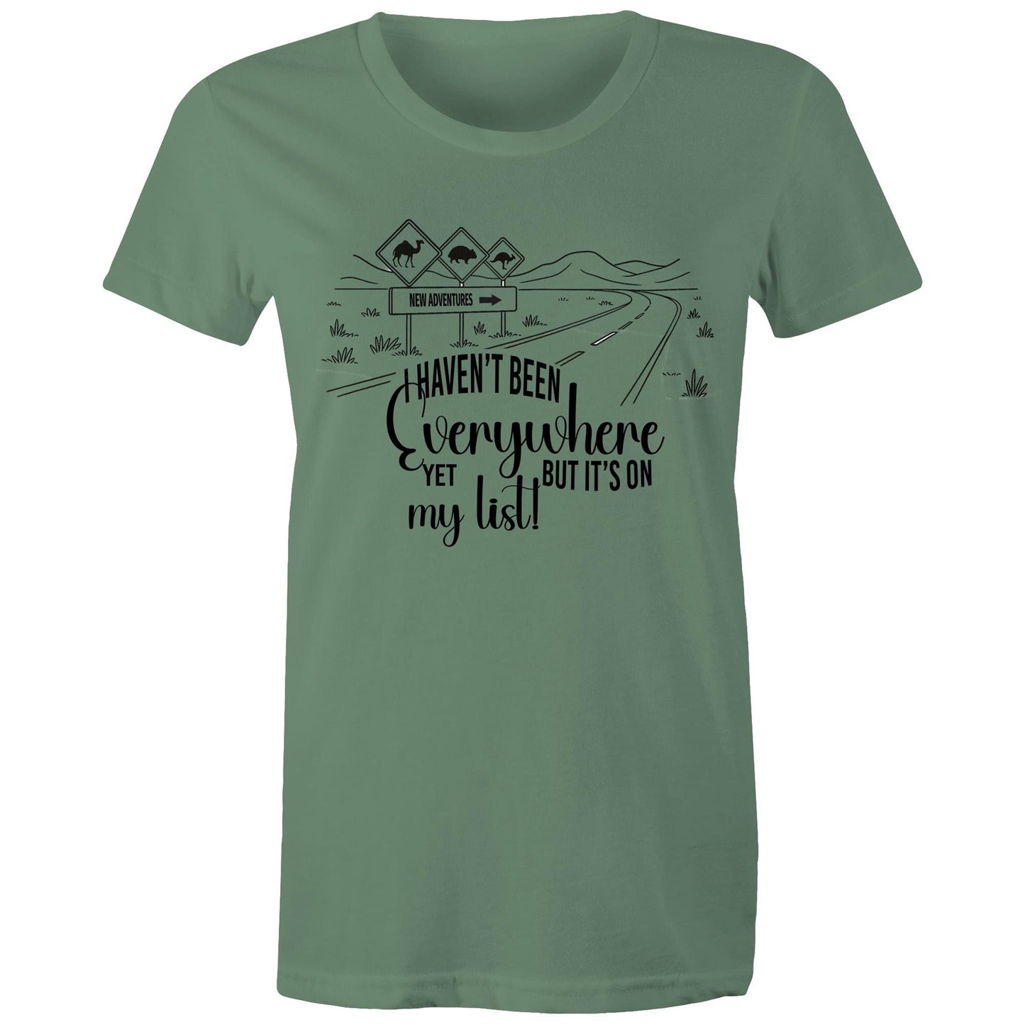 Haven't Been Everywhere - Ladies Classic Tee