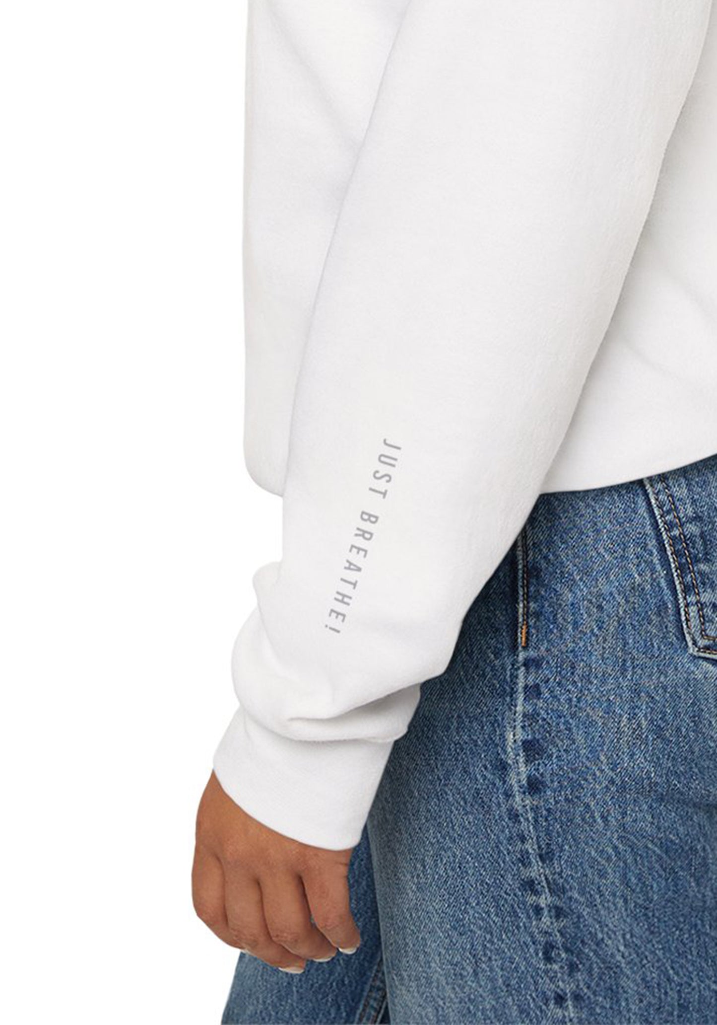 Blue Sweatshirt - Mental Health Awareness.