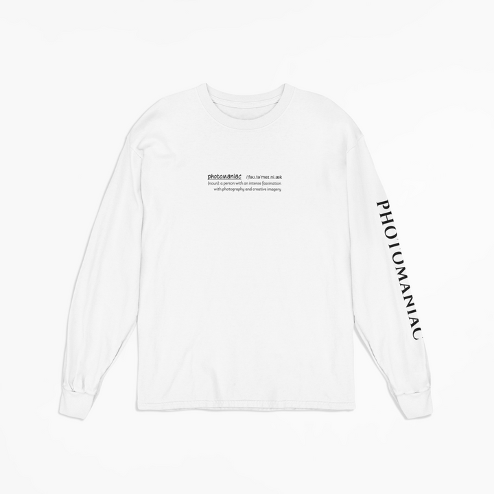 Photomaniac - Unisex Long Sleeved Tee