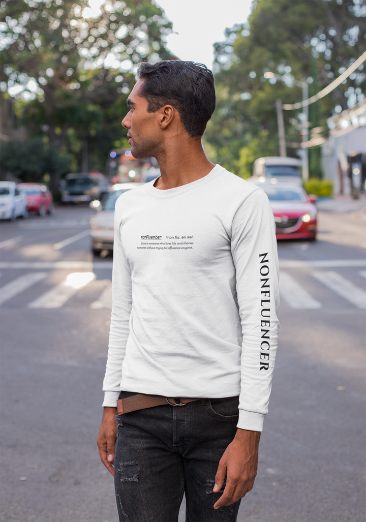 Nonfluencer - Unisex Long Sleeved Tee
