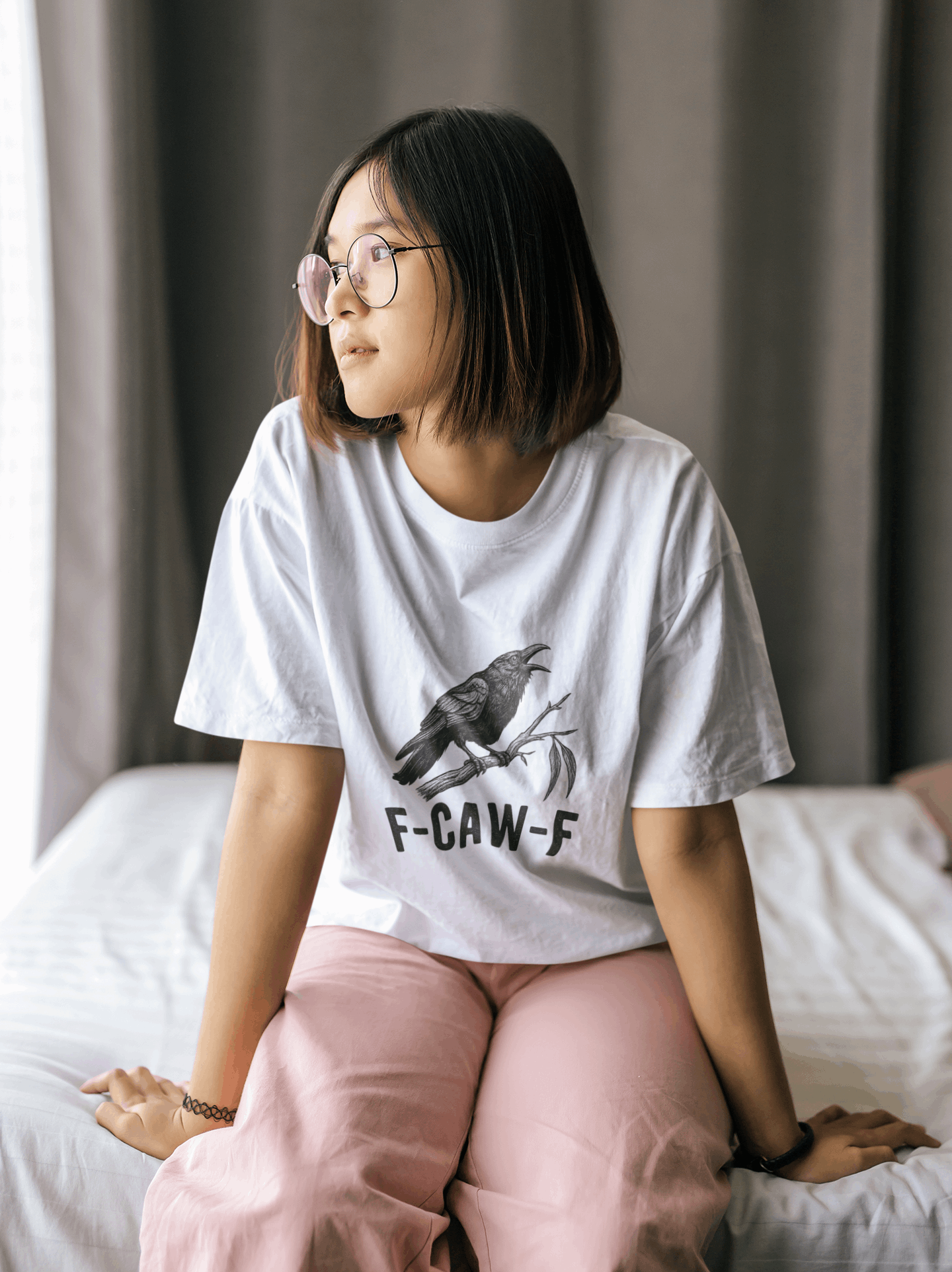 F-Caw-F Unisex Premium Tee