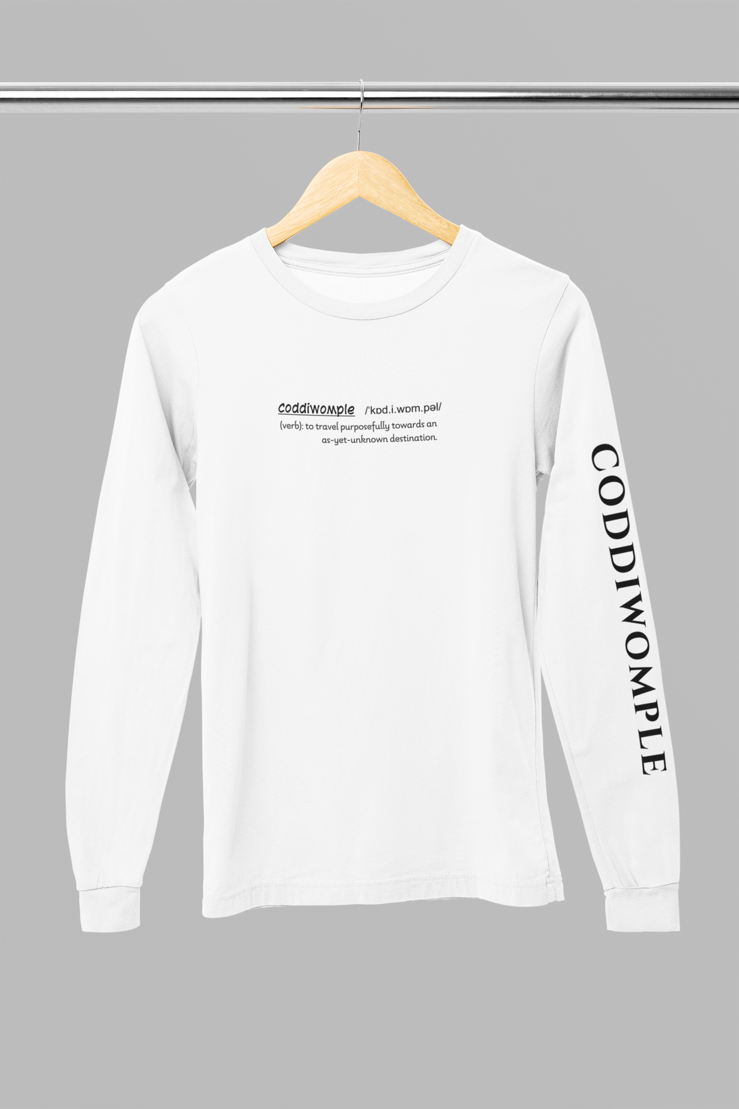 Coddiwomple - Unisex Long Sleeved Tee