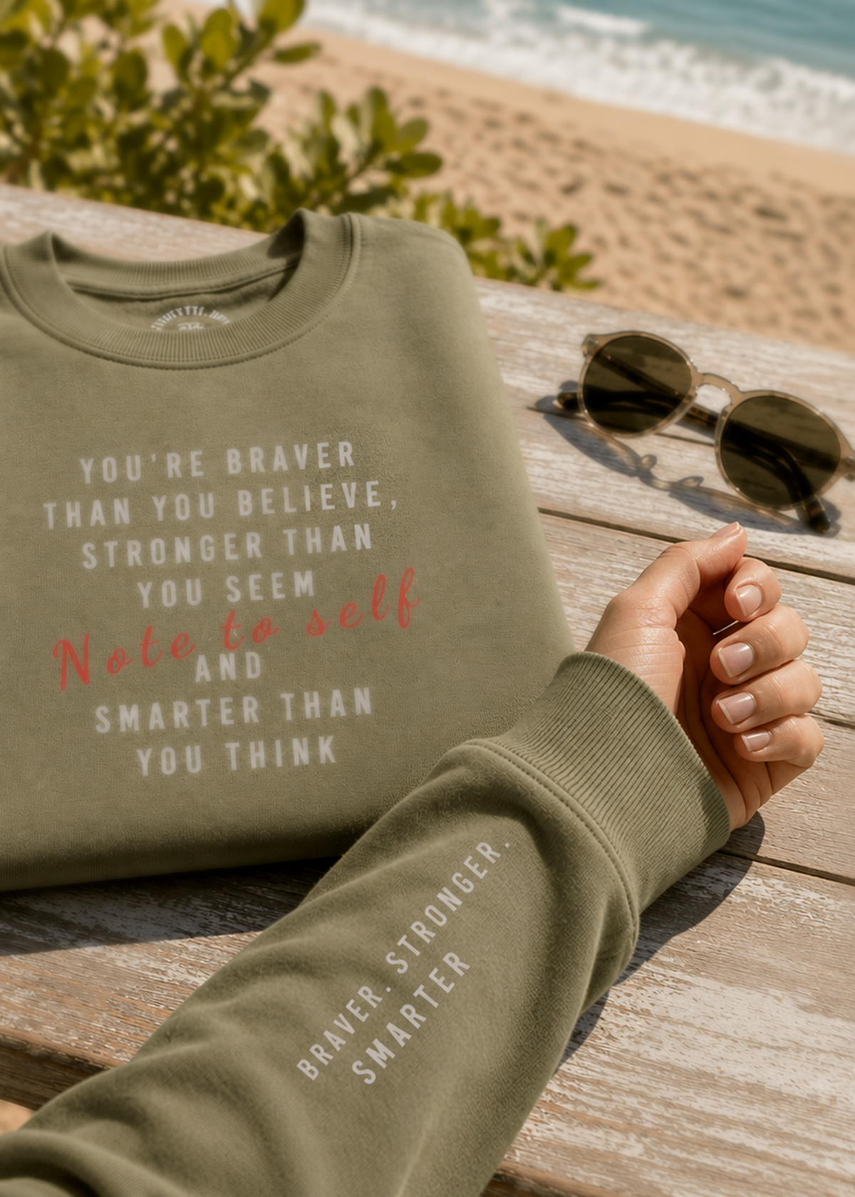 Note to Self - Inscribed Sweatshirt