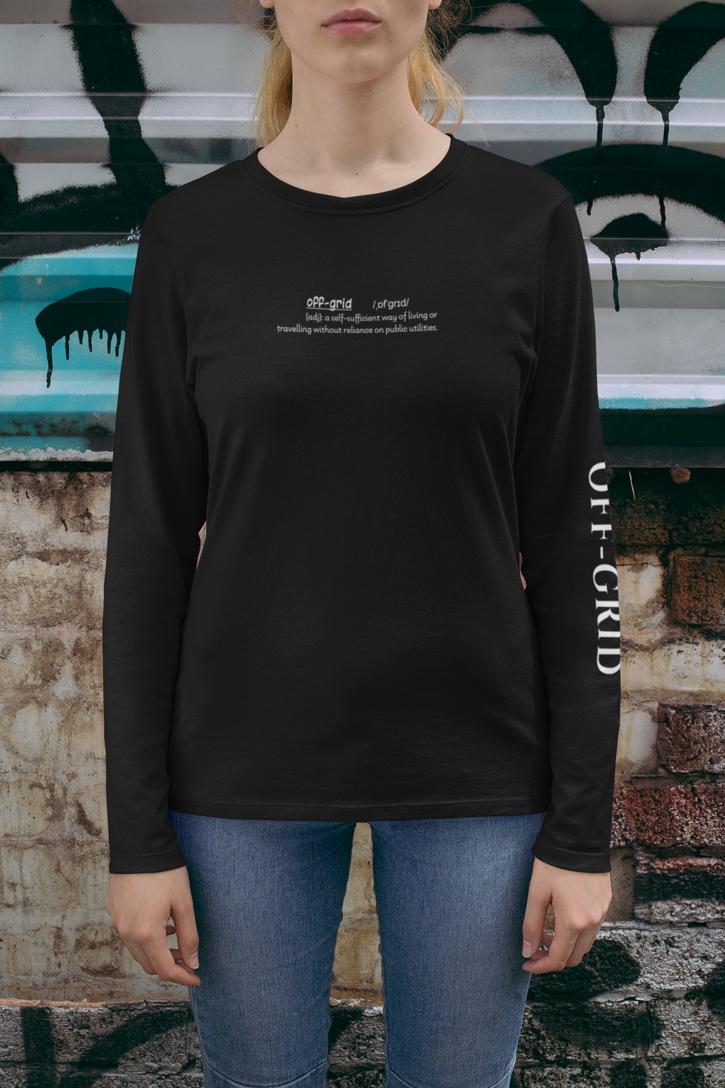 Off-grid - Unisex Long Sleeved Tee
