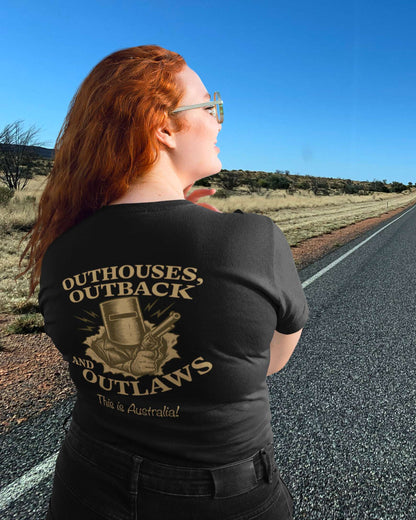 Outlaws - Ladies Signature Tee
