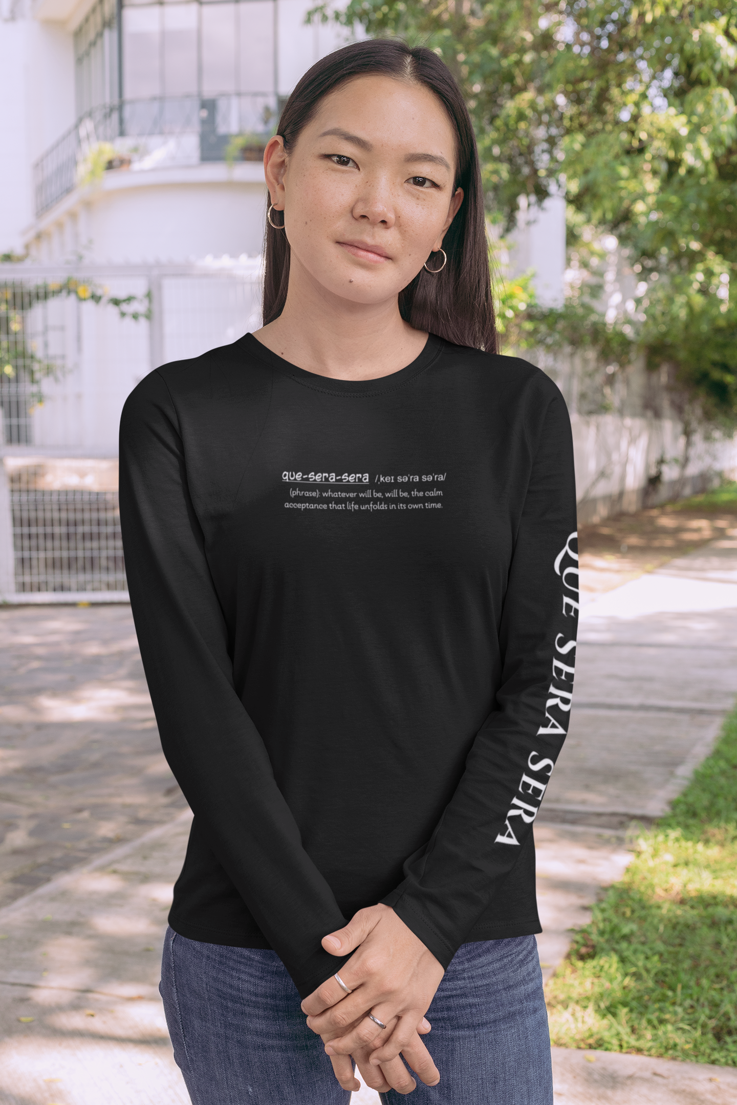 Que-sera-sera - Unisex Long Sleeved Tee