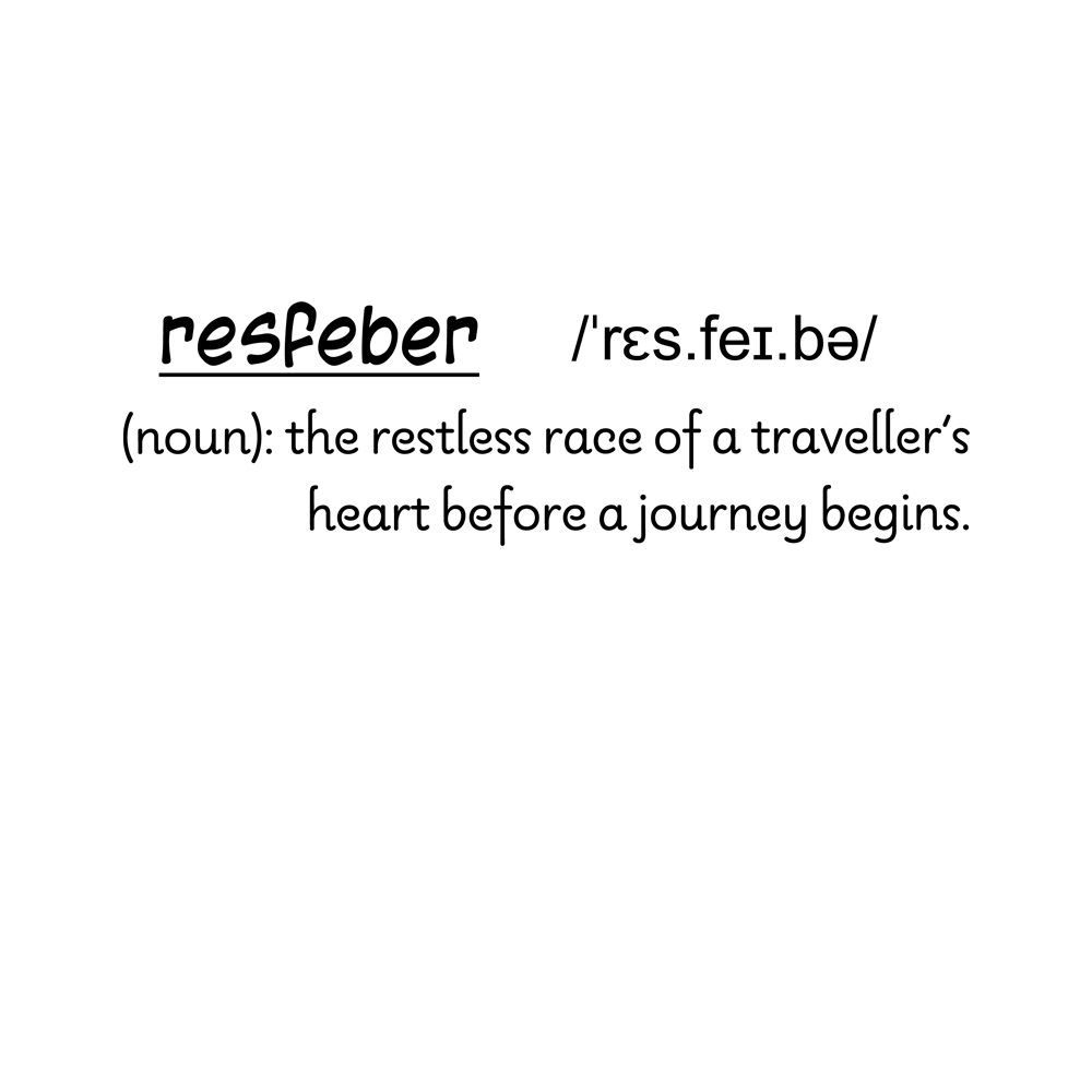 Resfeber - Unisex Long Sleeved Tee