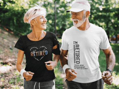 Officially Retired - Ladies Soft Tee