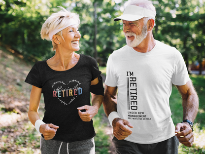 I'm Retired - Mens Premium Faded Tee