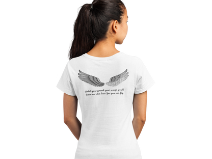 Spread Your Wings - Ladies Scoop Neck Tee