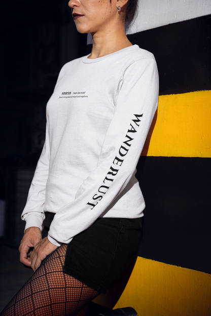 Wanderlust - Unisex Long Sleeved Tee