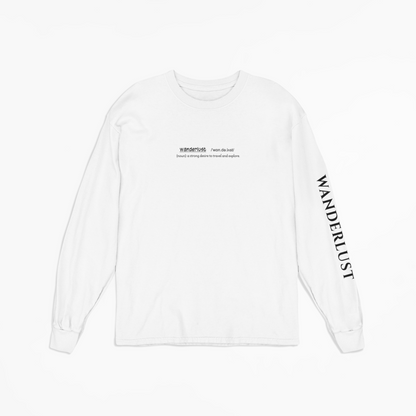 Wanderlust - Unisex Long Sleeved Tee