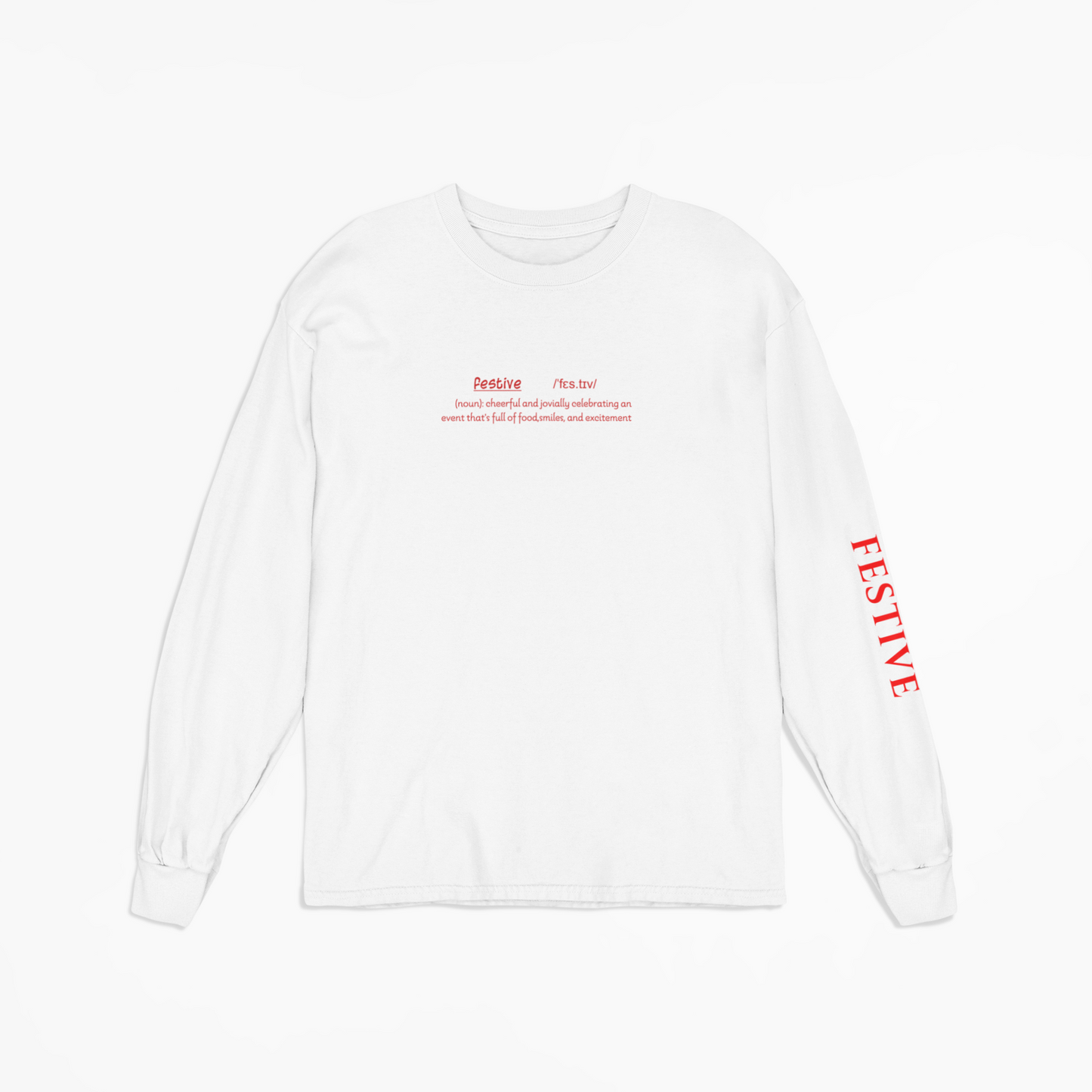 Festive - Christmas Edition - Long Sleeved Tee